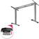 tectake Melville Grey Bordben 119cm