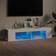 vidaXL Led Lights White TV-bord 135x30cm