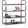 vidaXL 245628 Black Shoe Rack 60x67cm