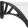 vidaXL Transparent, Blanc, Gris, Noir Entrance ceiling 45627