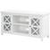 Henn&Hart Living Room White TV Bench 47.8x24"