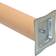 HOME It Straight Natural Bordsben 70cm