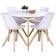 House Nordic Vojens White Matbord 105cm