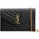 Saint Laurent YSL Monogram Small Wallet - Black