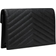 Saint Laurent YSL Monogram Small Wallet - Black