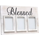 Elegant Designs Collage Chalk White Photo Frame 45.7x30.5cm