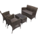 POCOline 598953700 Lounge-Set, 1 Tisch einschl. 2 Stühle & 1 Sofas