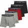 Polo Ralph Lauren Classic Cotton Boxer Briefs 5-pack - Andover Heather/RL2000 Red/Polo Black