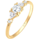 Elli Engagement Ring - Gold/Transparent