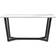 Julian Bowen Olympus White Dining Table 90x160cm