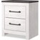 Ashley Gerridan Nightstand White/Gray Bedside Table 15.6x21.7"