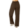 Alo High-Waist Pursuit Trouser - Espresso