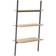 vidaXL 336370 Light Brown/Black Step Shelf 116cm