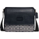 Coach Sprint Map Bag 25 In Signature Jacquard - Black Antique Nickel/Navy/Midnight