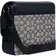 Coach Sprint Map Bag 25 In Signature Jacquard - Black Antique Nickel/Navy/Midnight