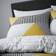 Catherine Lansfield Larsson Geo Housse de couette Jaune (220x135cm)
