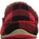 Deer Stags Kid's Lil Nordic Plaid - Red/Black