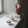 Georg Jensen Lumis Hurricane Transparent Lysestage 30cm