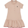 Moncler Girl's Logo Patch Polo Dress - Pink