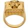 Versace Medusa Square Ring - Gold