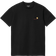 Carhartt S/S American Script T-shirt - Black