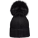 Moncler Wool Beanie With Pom Pom - Black