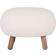 House Nordic Savona White Fodskammel 37cm