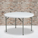 Flash Furniture Elon Folding Granite White Dining Table 48"