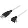 Deltaco USB A - USB Micro B (Angled) 2.0 M-M