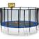 ExacMe Luxury Trampoline 457cm + Premium Enclosure + Rectangular Basketball Hoop