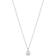 Georg Jensen Daisy Pendant Necklace - Silver/White