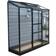 Halls Greenhouses Altan 3 1.3m² 3mm Aluminum Glass