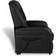 vidaXL Faux Leather Black Fåtölj 111cm