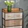 Homcom 3-Tier Storage Organizer Multicoloured Chest of Drawer 58x99cm