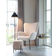 House Nordic Alford Beige/Black Sittpuff 37cm