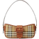 Burberry Check Sling Bag - Archive Beige/Briar Brown