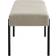 House Nordic Swindon Sand Siddebænk 36x42.5cm