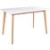 House Nordic Vojens White Dining Table 120x70cm