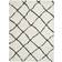 Think Rugs Diamond Geometric White, Black 200x290cm