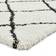 Think Rugs Diamond Geometric White, Black 200x290cm