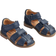 Wheat Bassi Closed Sandal - Navy