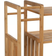 Organize It All Lohas Natural Shoe Rack 30.5x31.5"