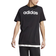 adidas Essentials Single Jersey Linear Embroidered Logo Tee - Black