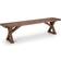 Julian Bowen Chatsworth Cashew Settee Bench 180x45cm