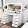 Boahaus Orla Modern White Dressing Table 20.1x56.3"