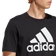 adidas Essentials Single Jersey Big Logo T-shirt - Black