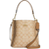 Coach Mollie Bucket Bag 22 In Signature Canvas - Gold/Lt Khaki/Lt Saddle