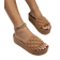 Shein New Summer Women's Casual Fashionable Rhombic Grid Pattern Thick Bottom Platform Slides, Suitable For Outdoor, Beach, And Comfortable Use