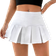 Shein EZwear Pleated Skirt with Plain Pleated Hem Mini