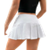 Shein EZwear Pleated Skirt with Plain Pleated Hem Mini